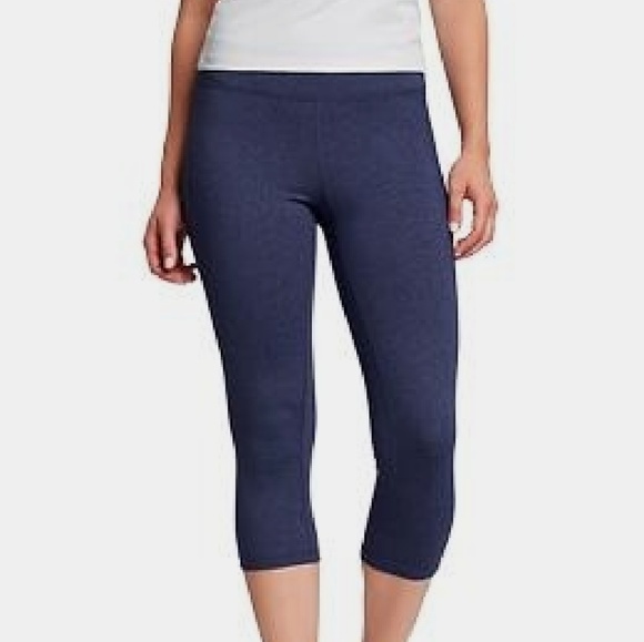 Old Navy Pants - OLD NAVY navy blue capri yoga legging tights